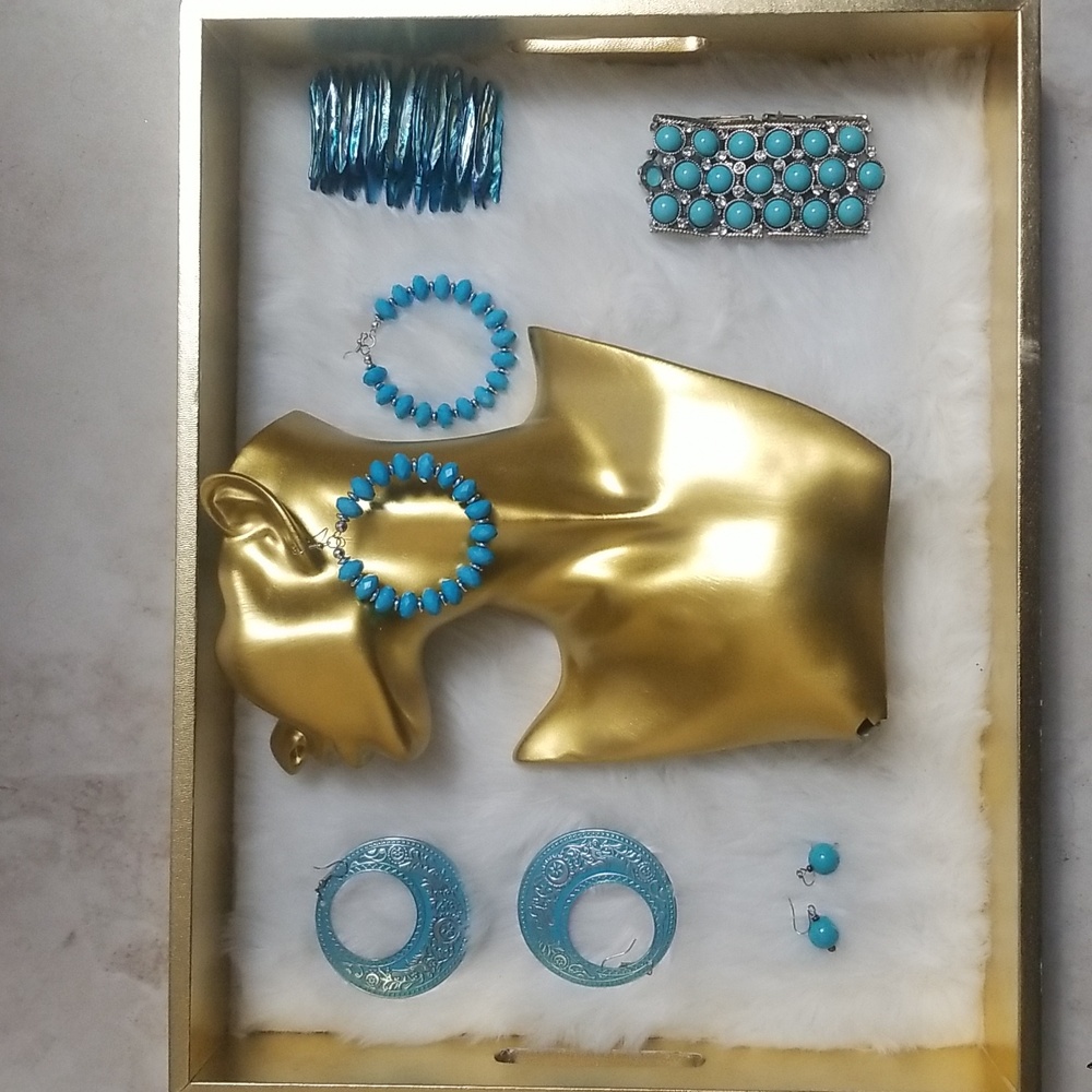 💙Beautiful Turquoise 5 piece Jewelry  Bundle